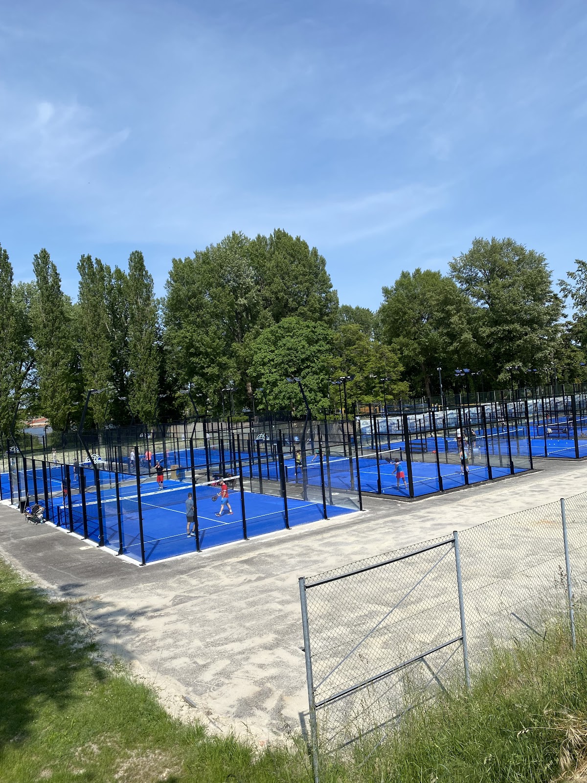 Padeldome Alte Donau